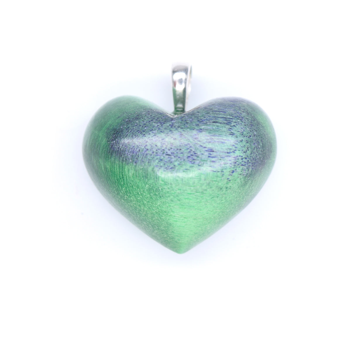 Petit coeur érable vert & raisin