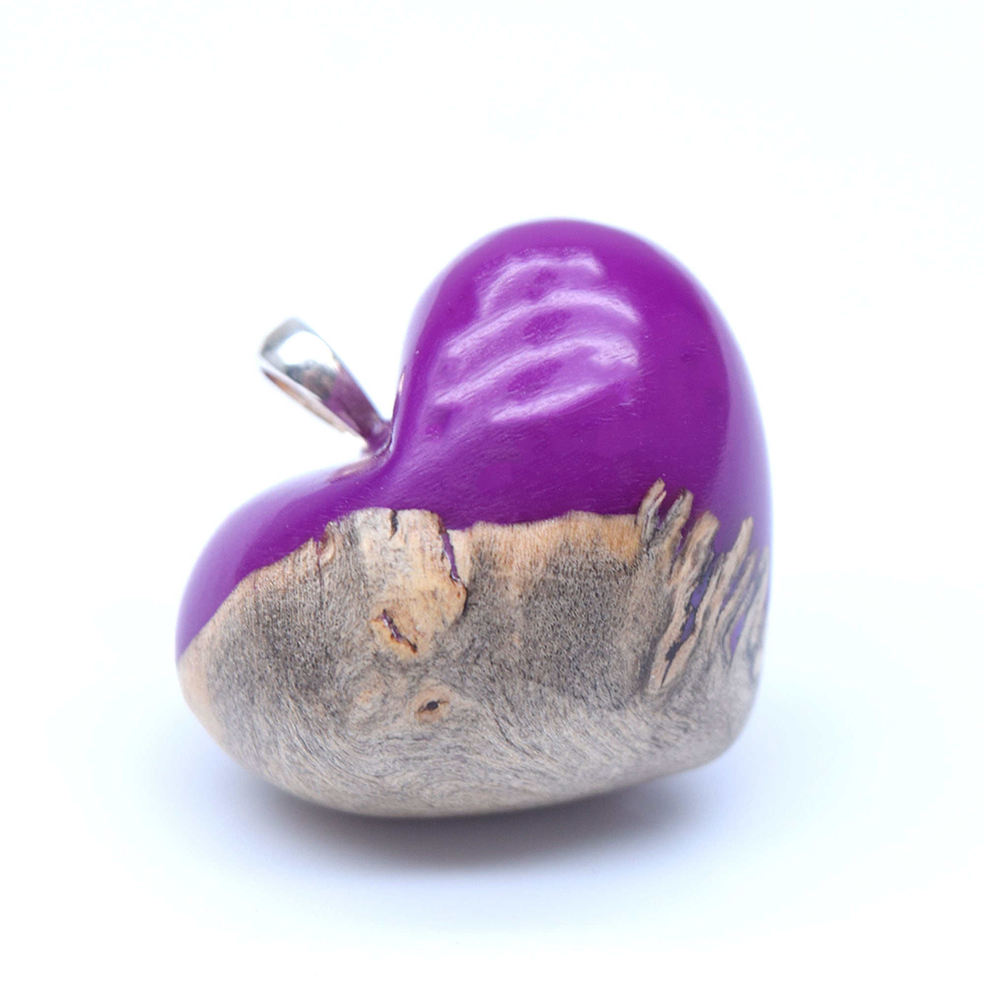 Moyen Loupe d'érable & résine violette