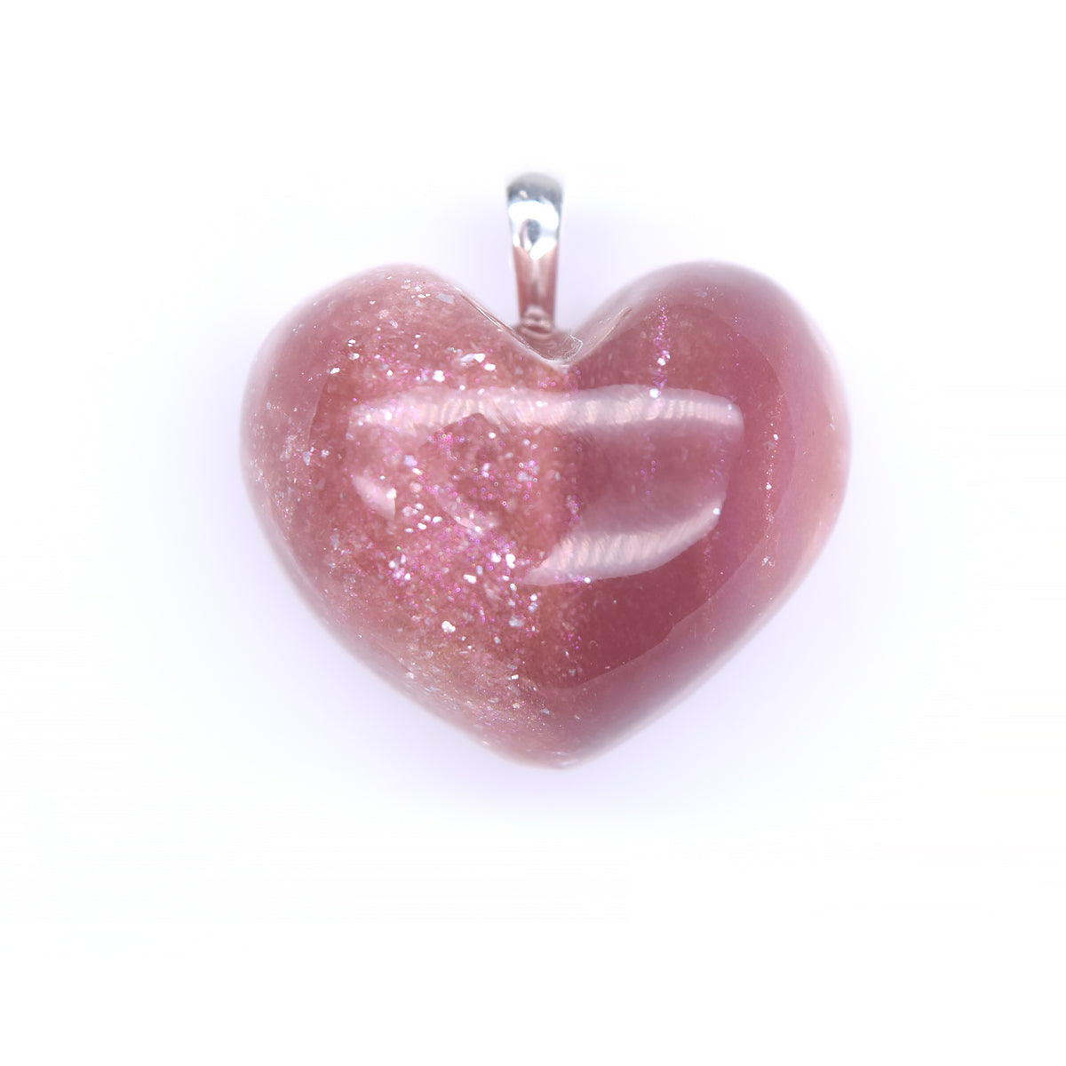 Petit coeur en résine Alice