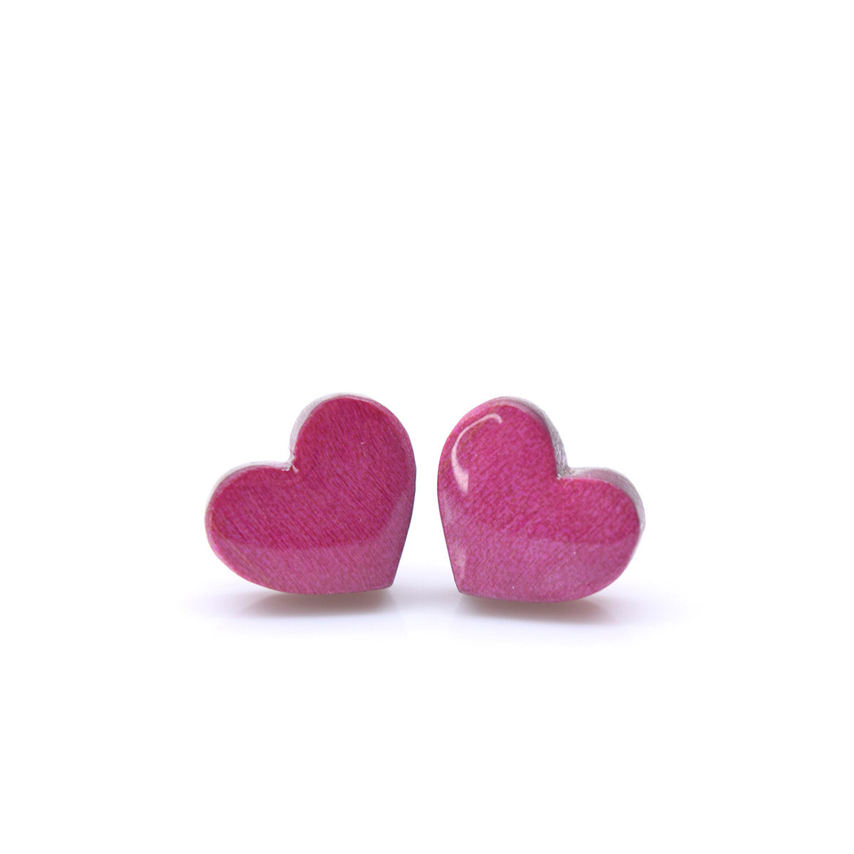 Boucles d'oreilles coeurs minimalistes