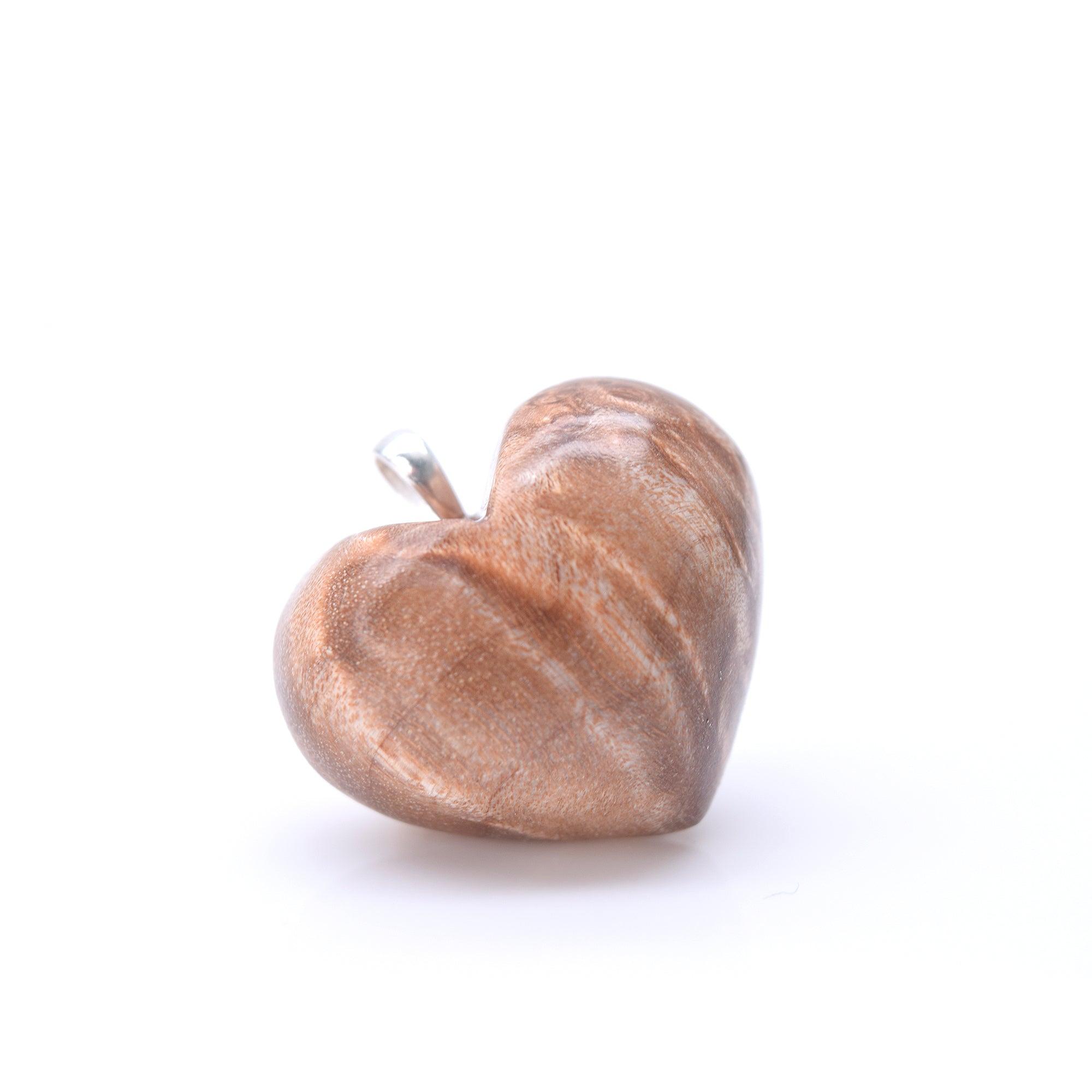 Moyen coeur en loupe de bois