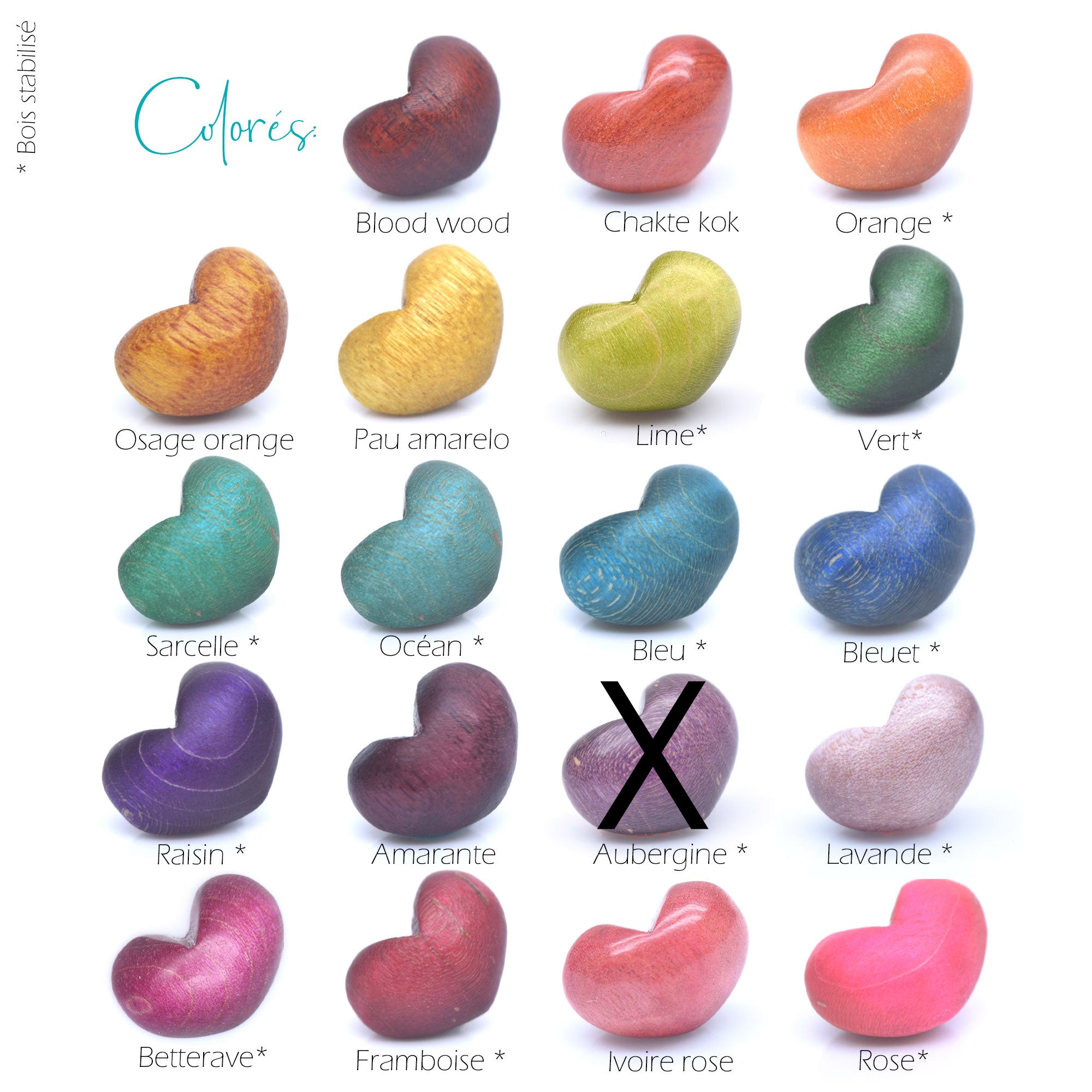 Boucles d'oreilles coeurs minimalistes