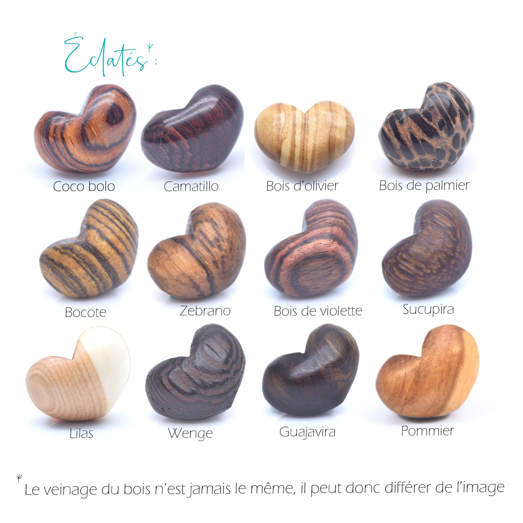 Boucles d'oreilles coeurs minimalistes