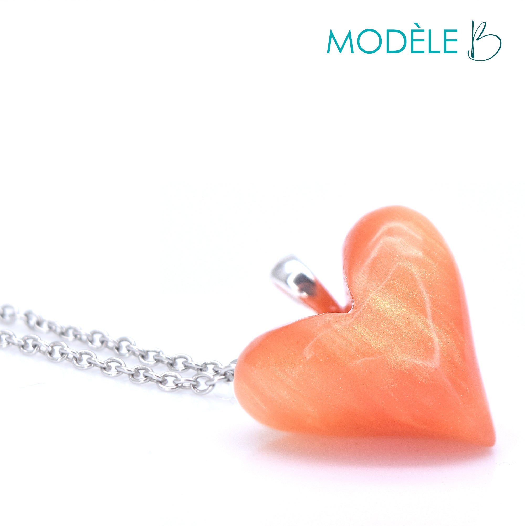 Collier plaisir orange