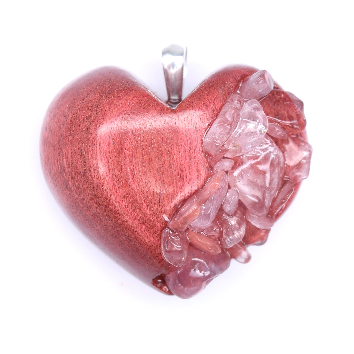 Moyen Chrysalide Ivoire rose + quartz rose