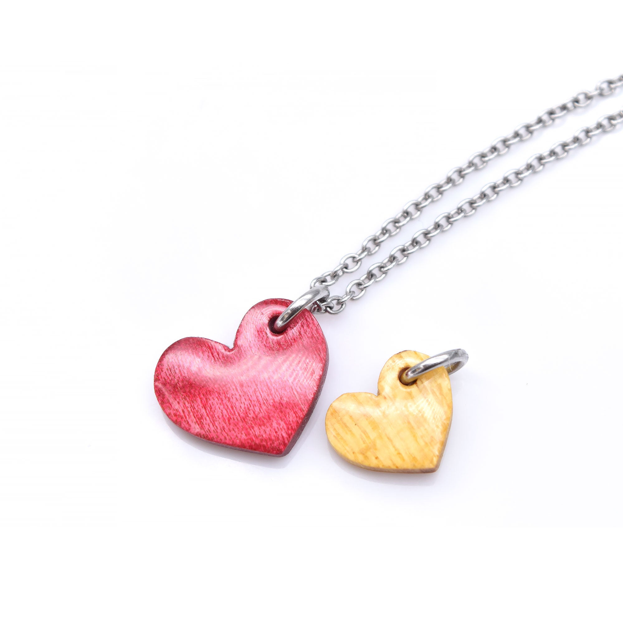 NOUVEAUTÉ: Collier mini coeur à coeur