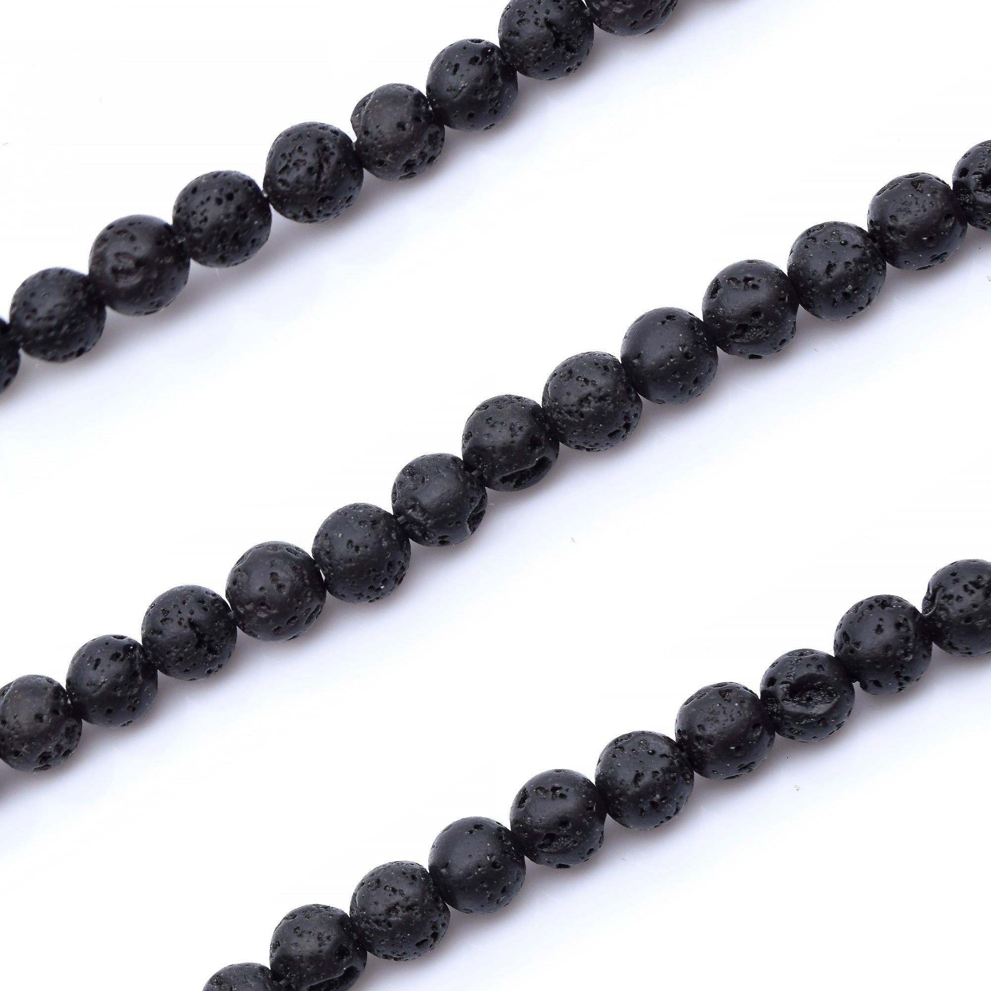 Pierre de lave noire