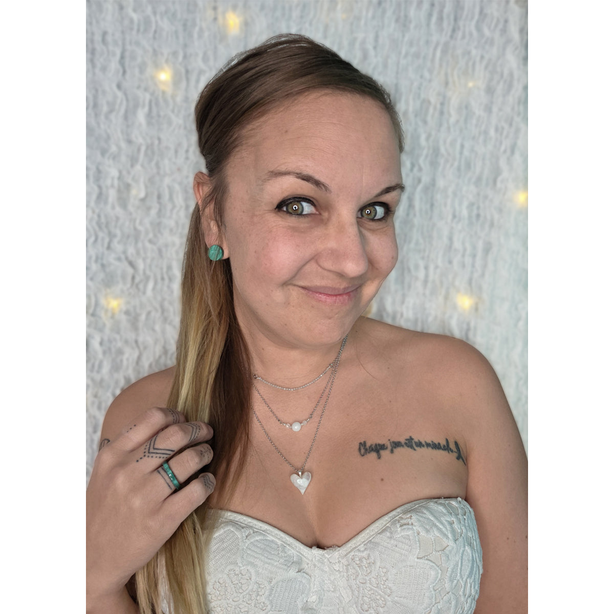 Collier plaisir aqua