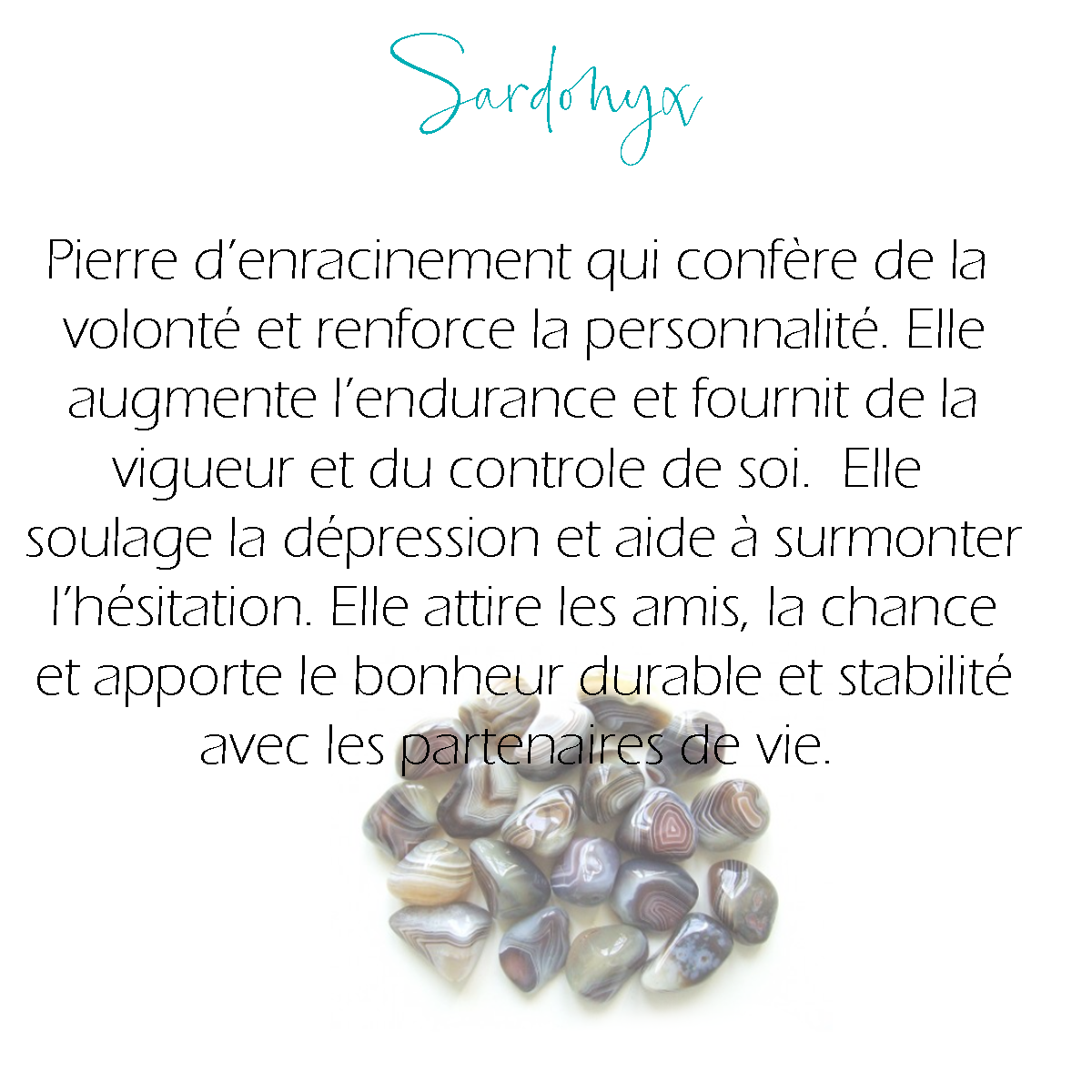 Sardonyx sarcelle