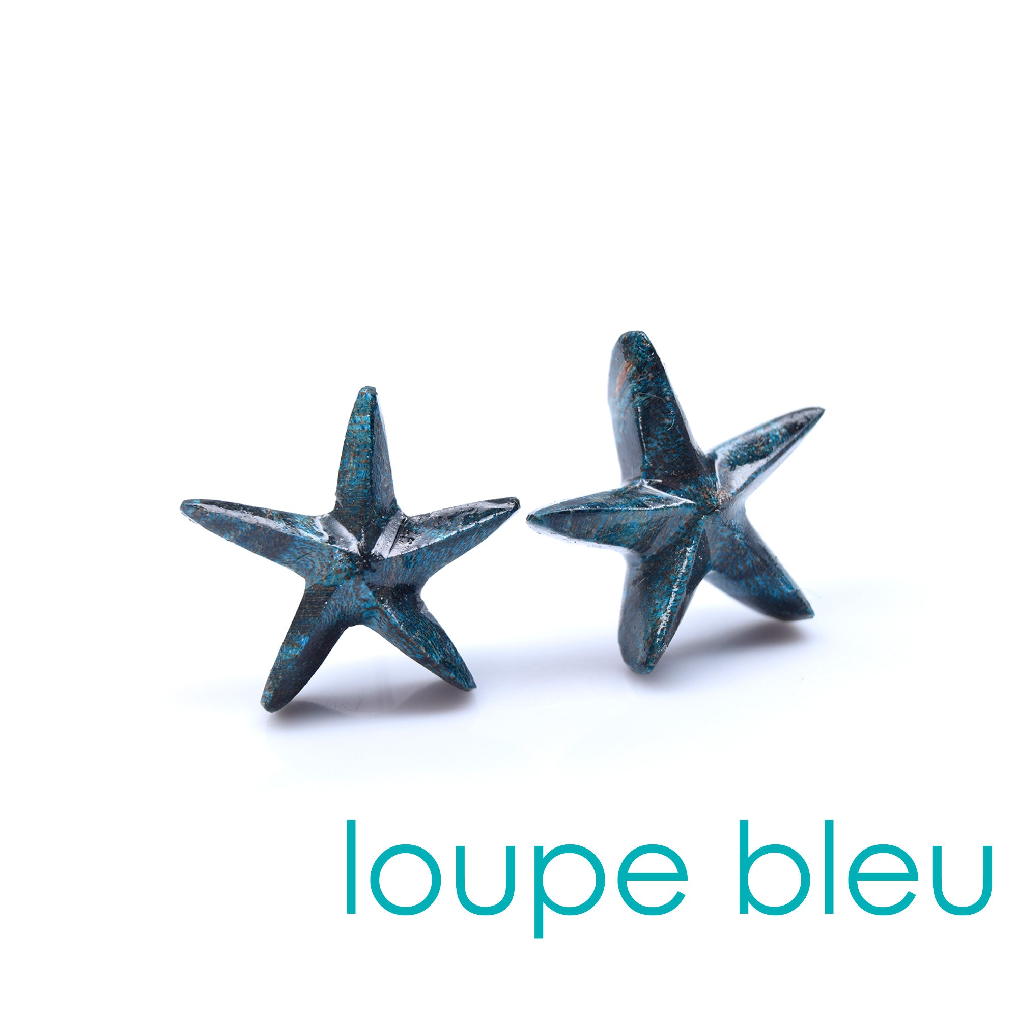 Boucles d'oreilles étoiles de mer