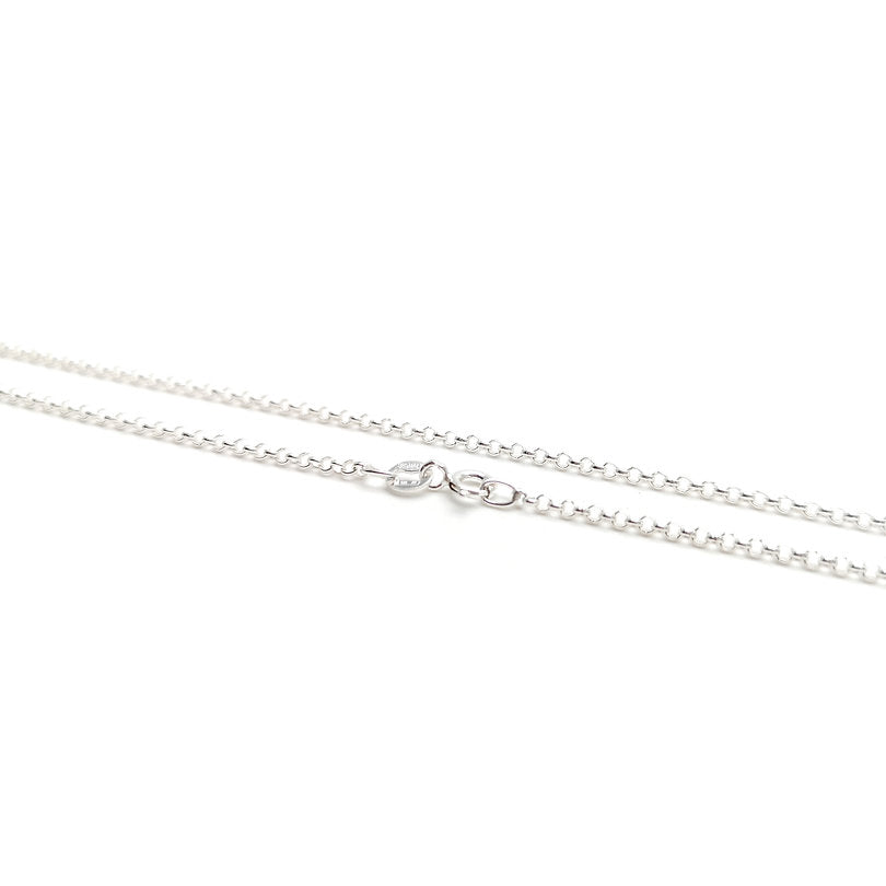 Simple Rolo Chain - .925 Silver - 26"