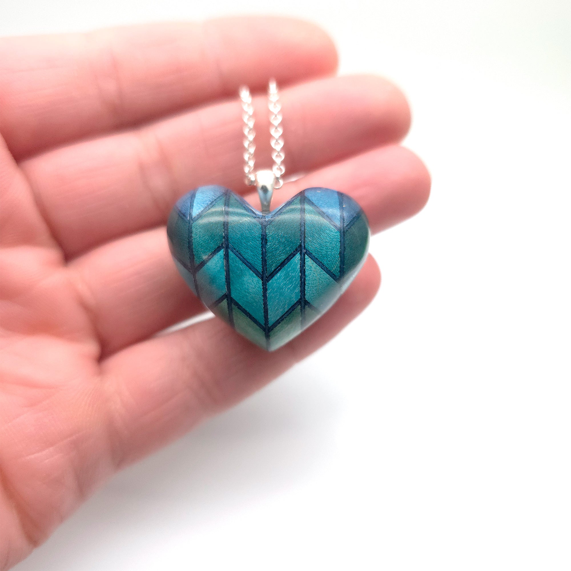 Resin heart