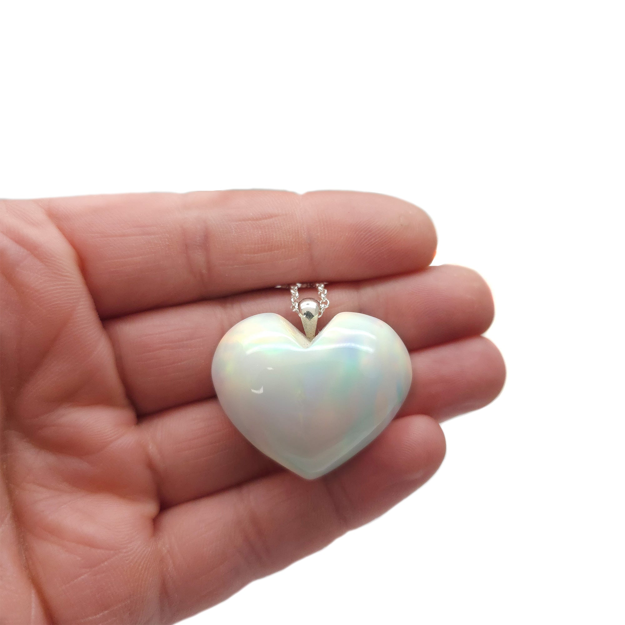 Resin heart