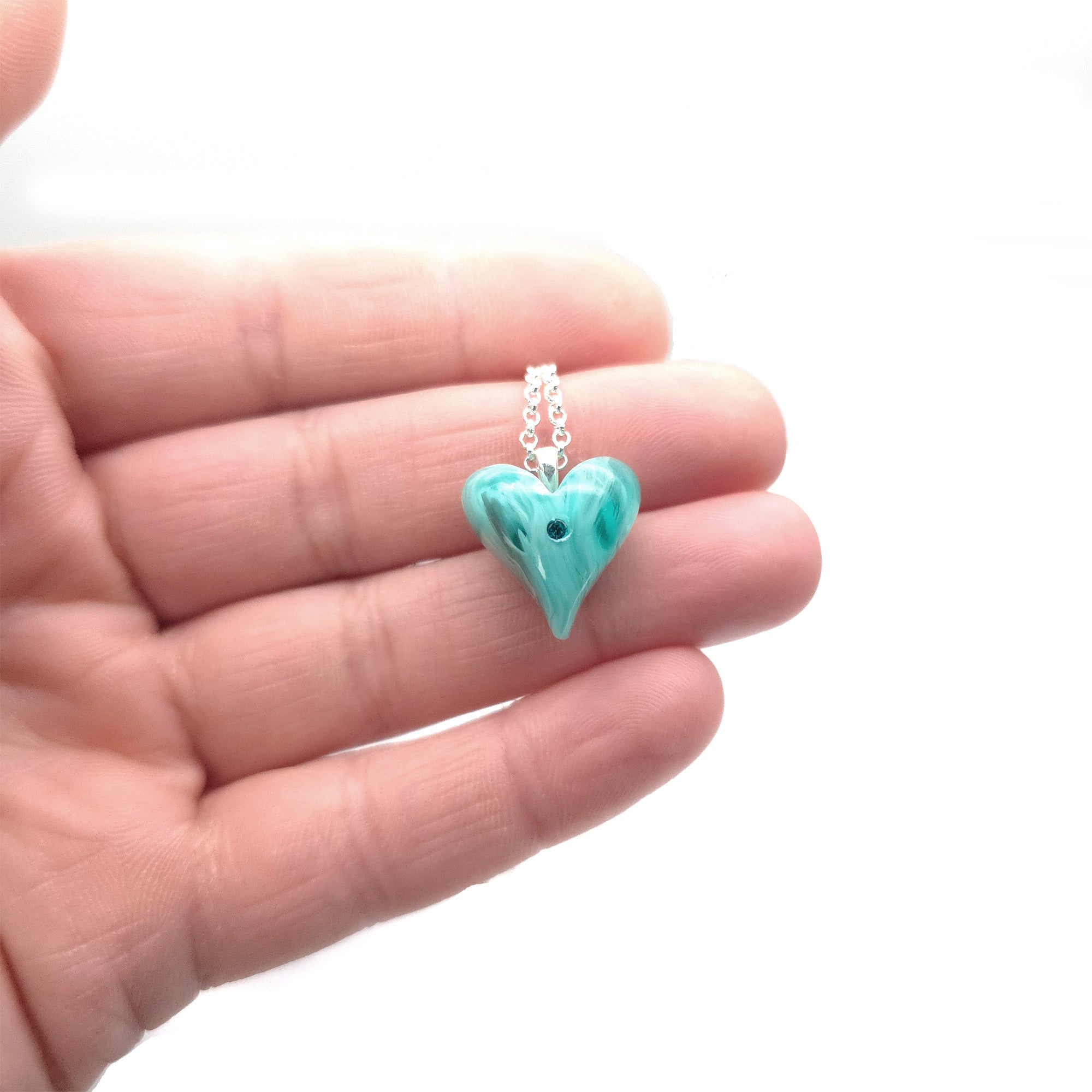 Resin heart
