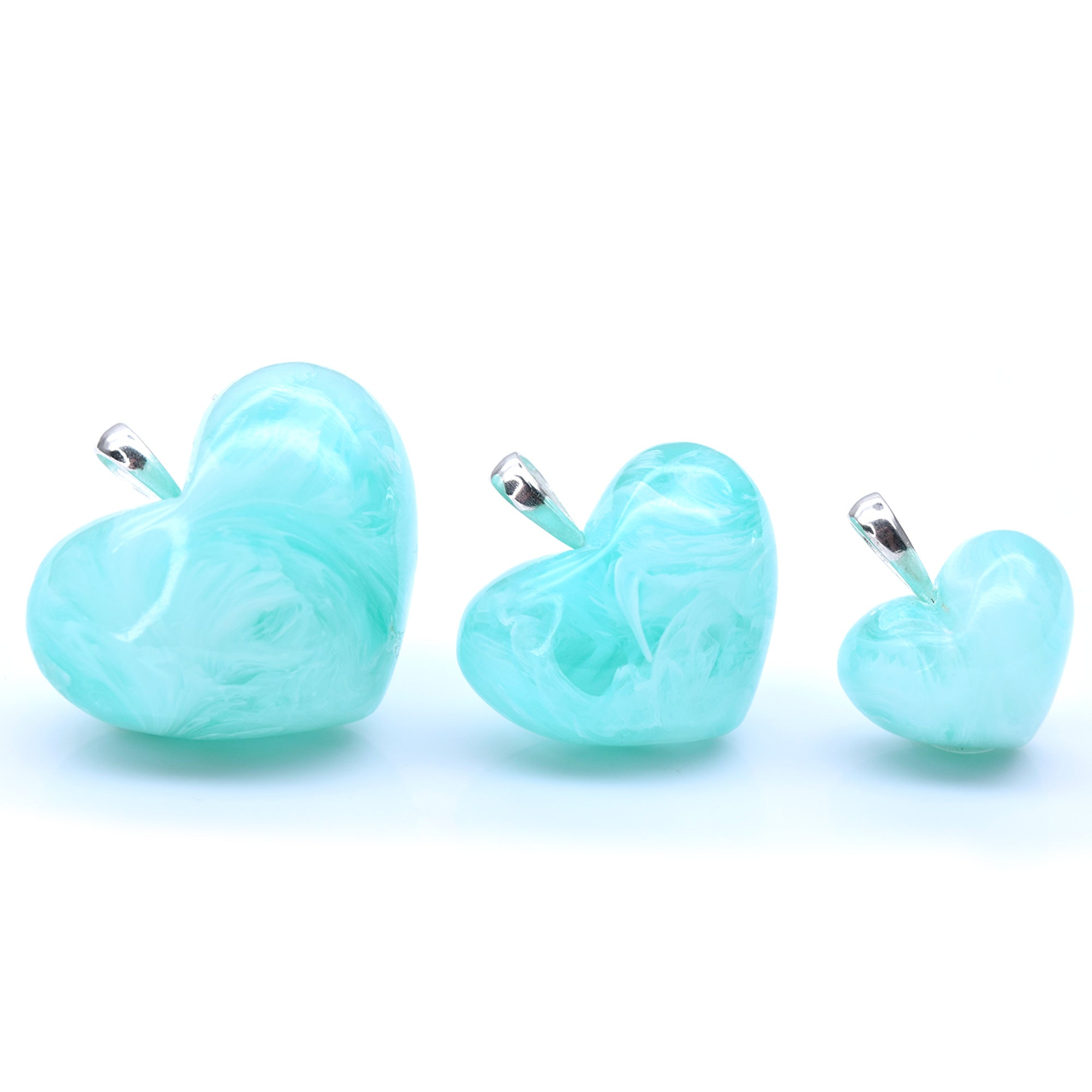 Resin heart