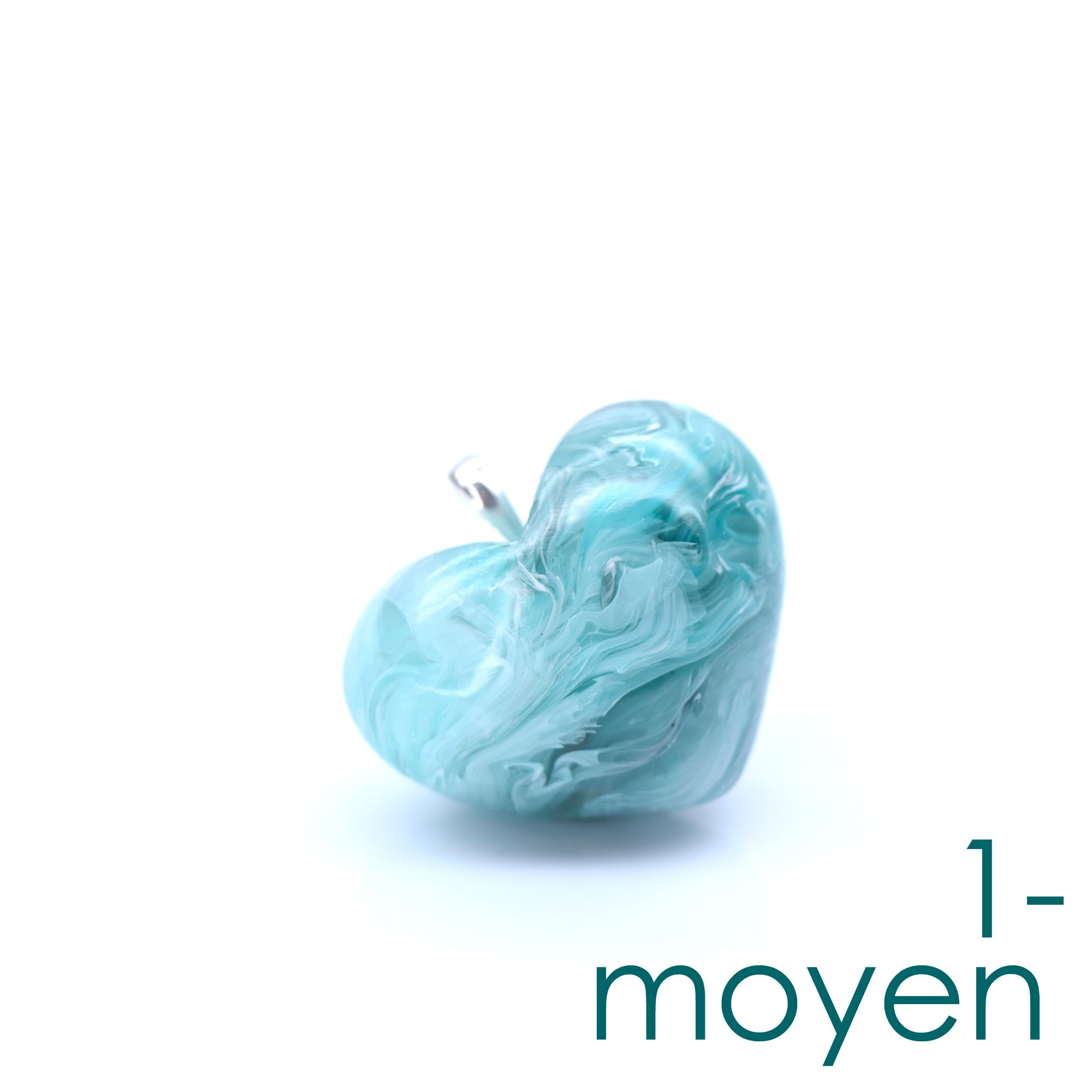 Resin heart