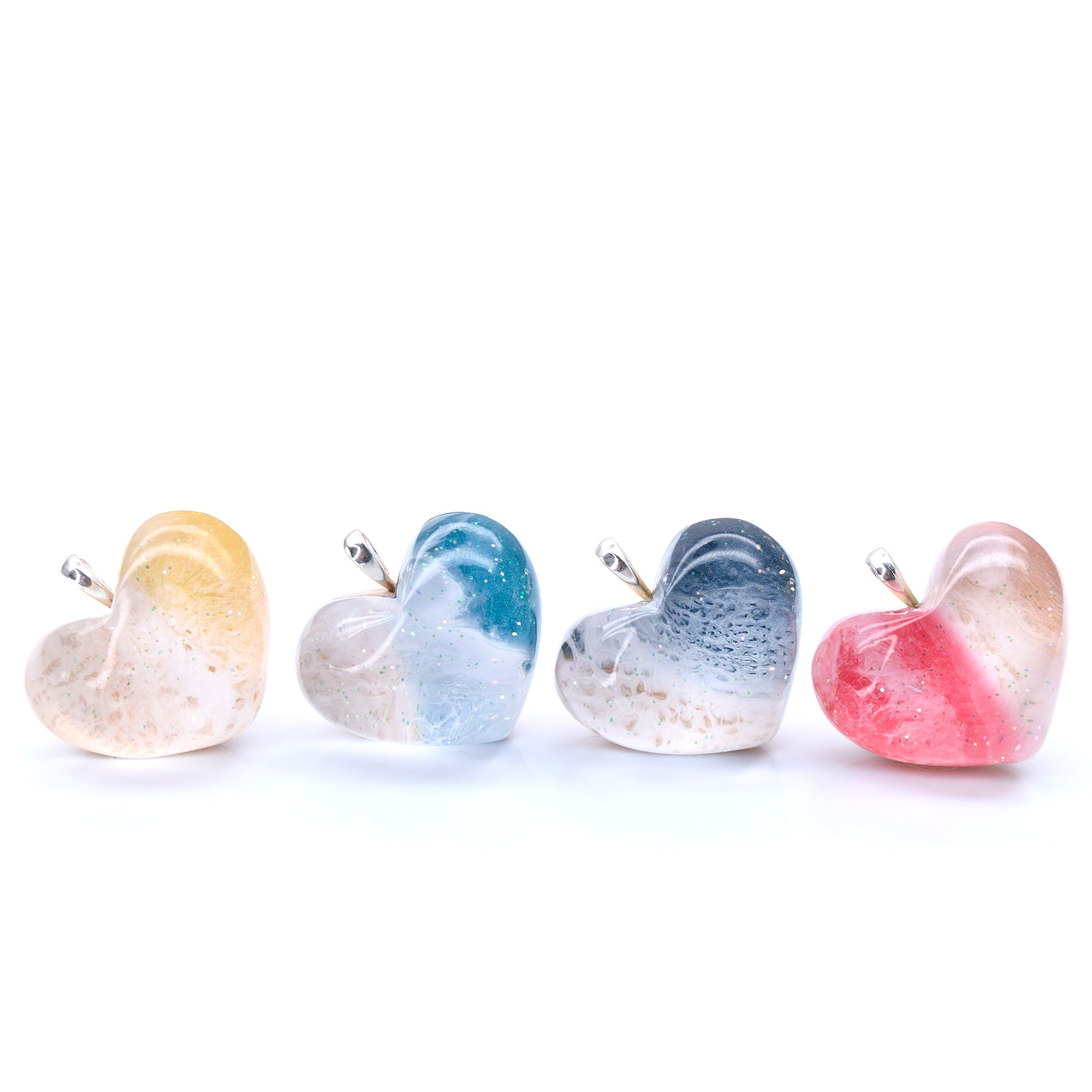 Resin heart