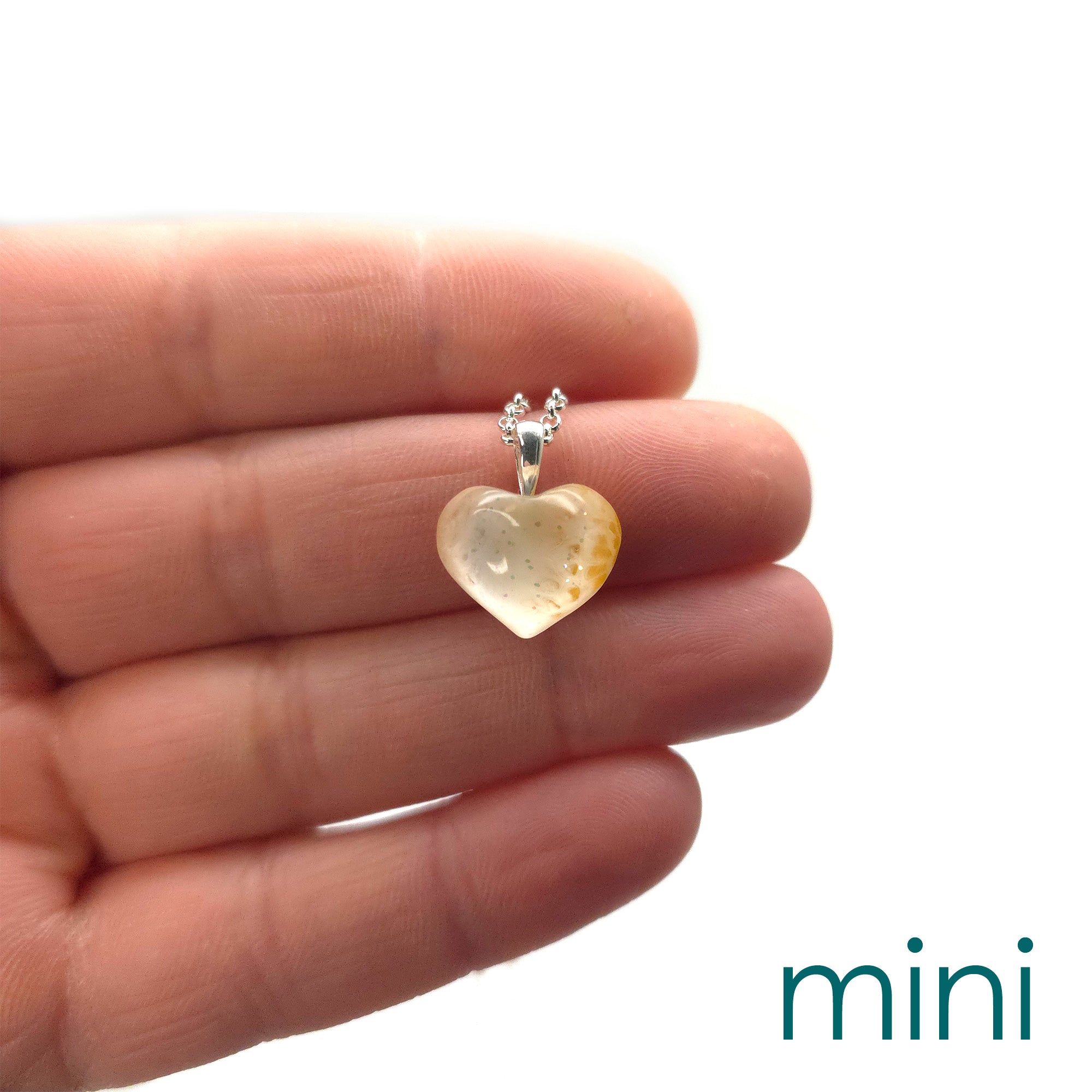 Resin heart