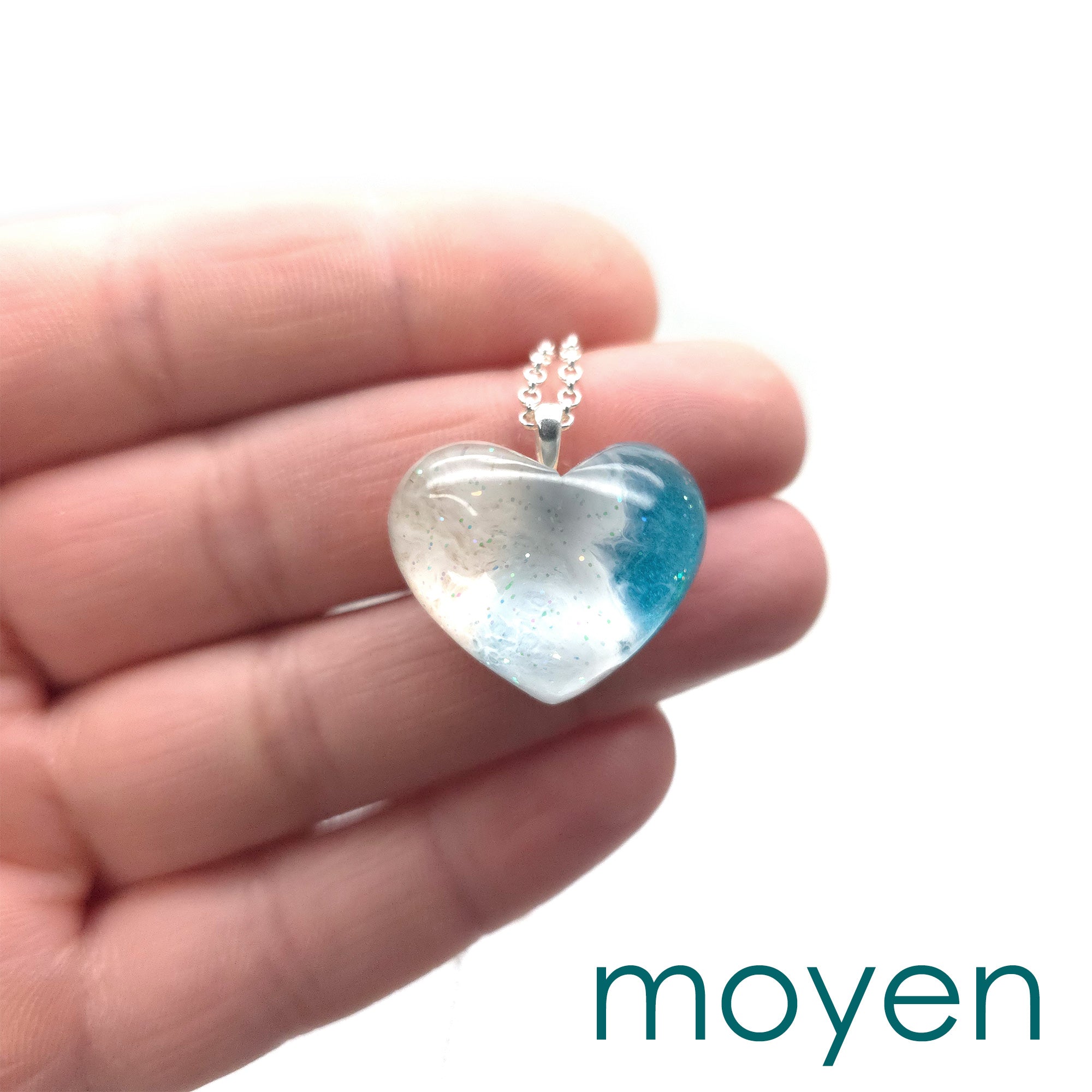 Resin heart
