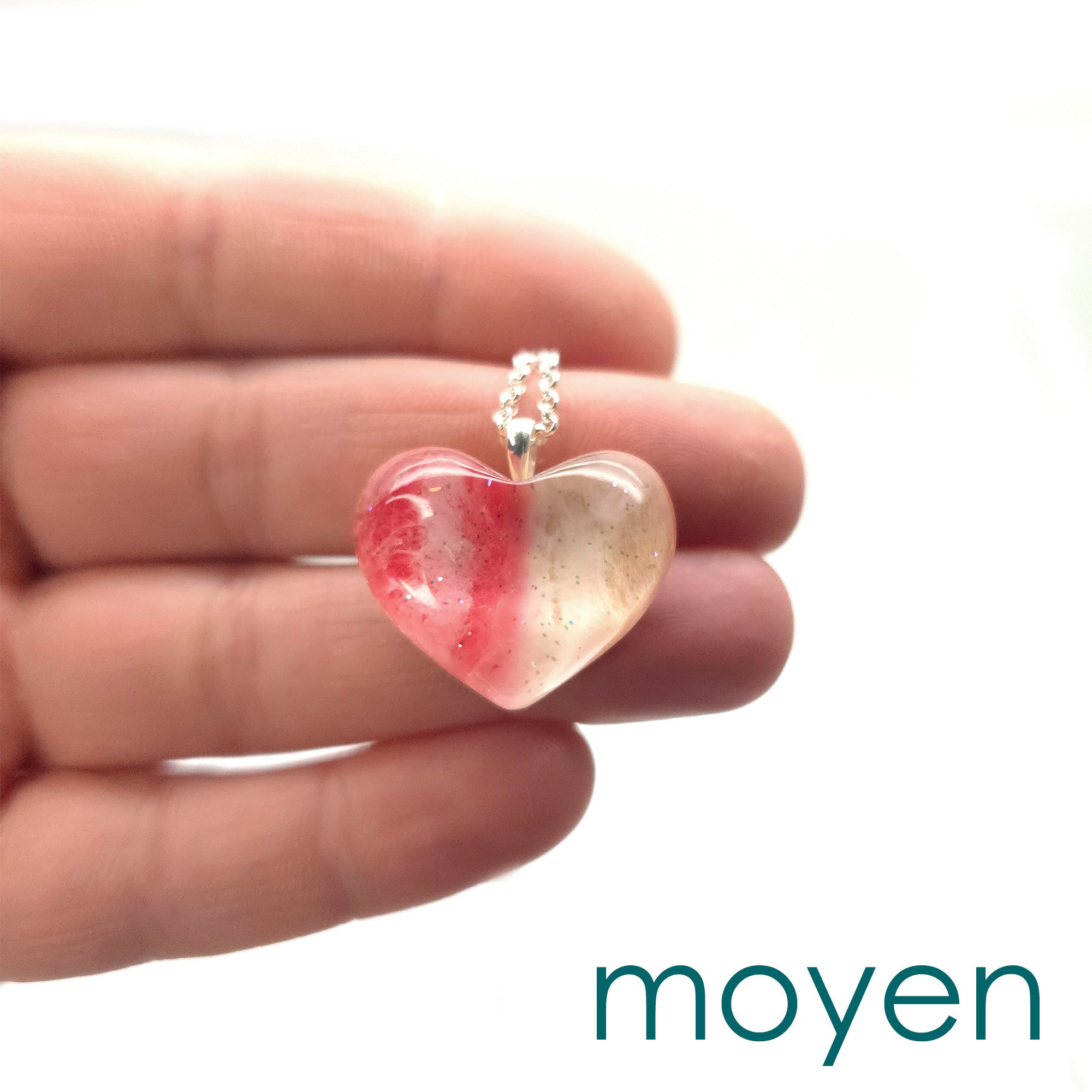 Resin heart