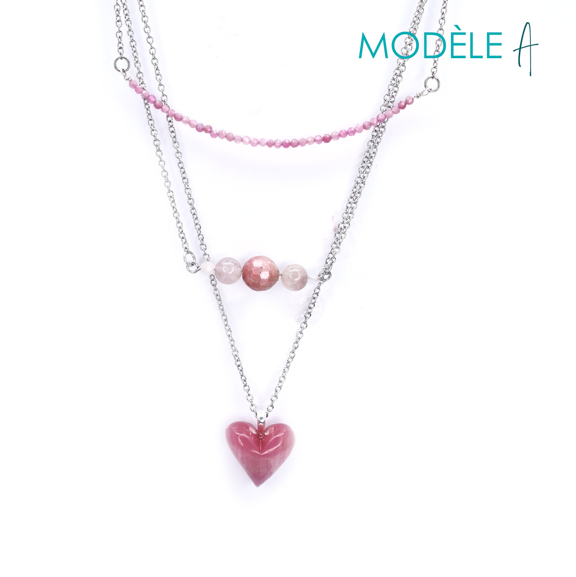 Collier plaisir hibiscus