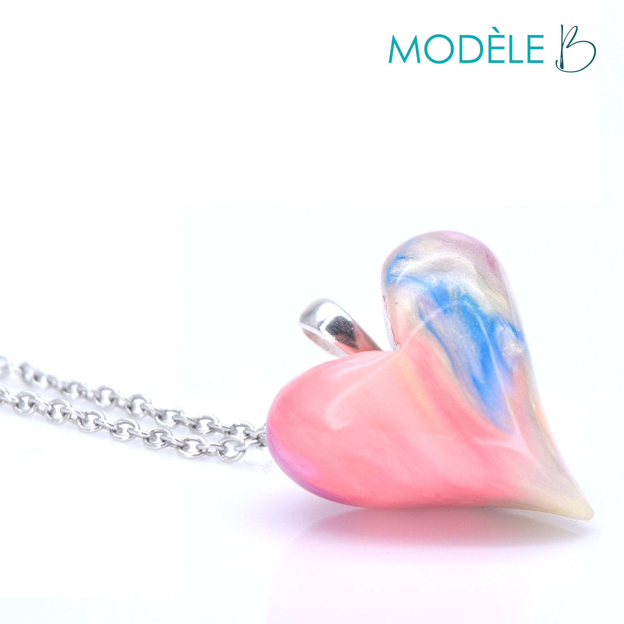 Collier plaisir barbe à papa