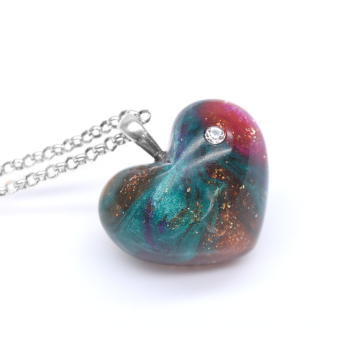 Resin heart