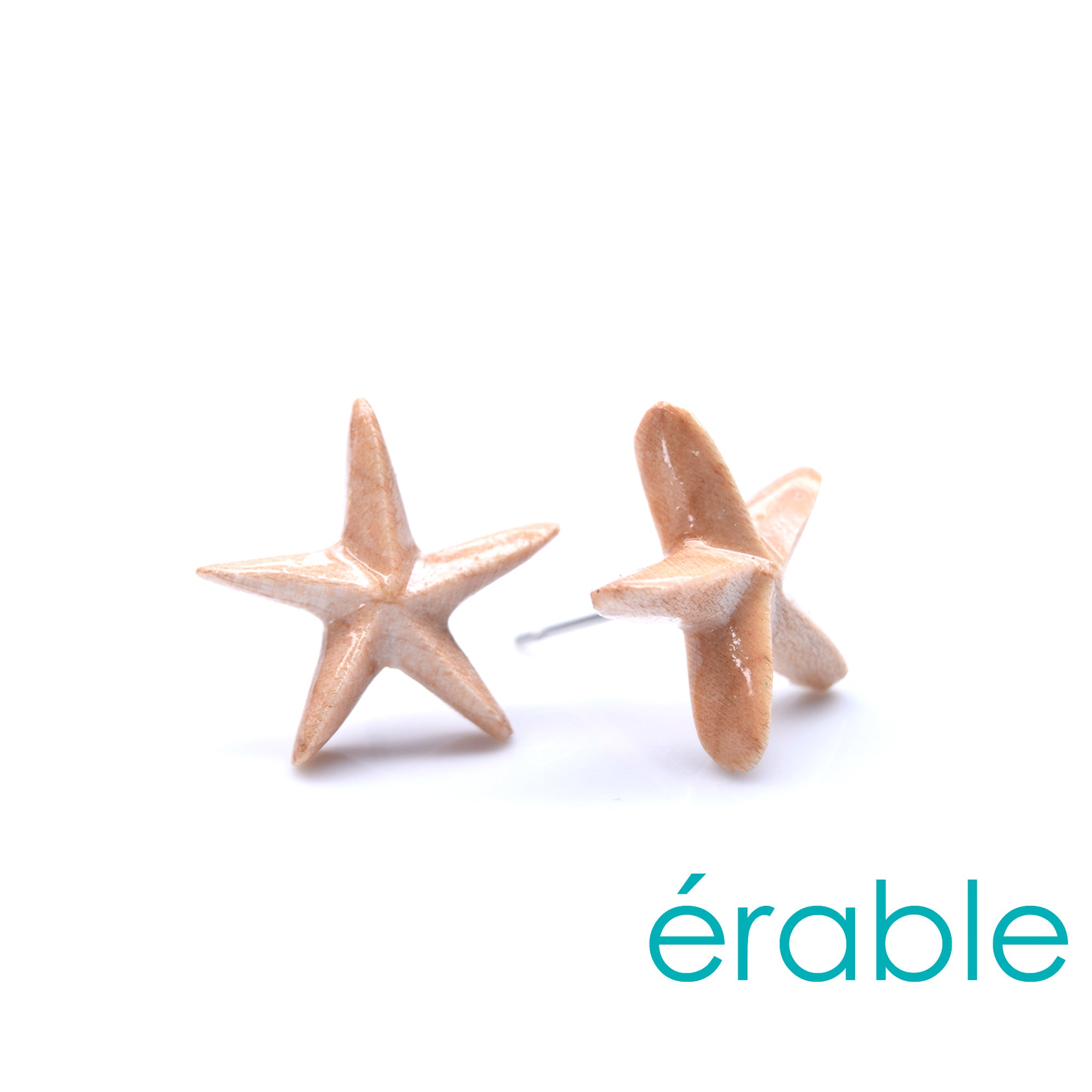 Boucles d'oreilles étoiles de mer
