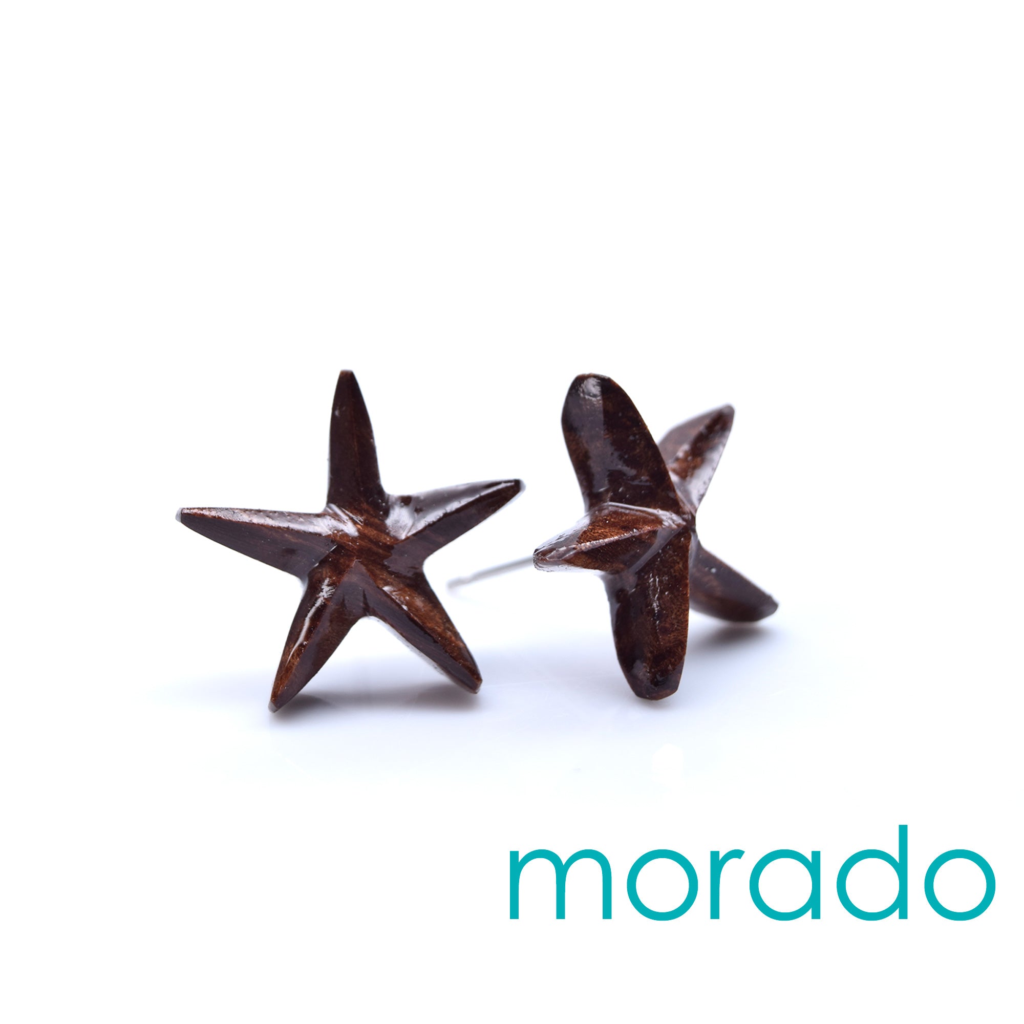 Boucles d'oreilles étoiles de mer