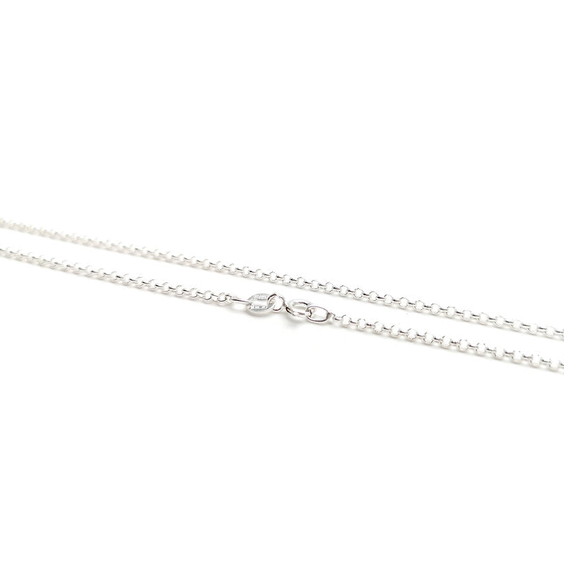 Simple Rolo Chain - .925 Silver - 30"