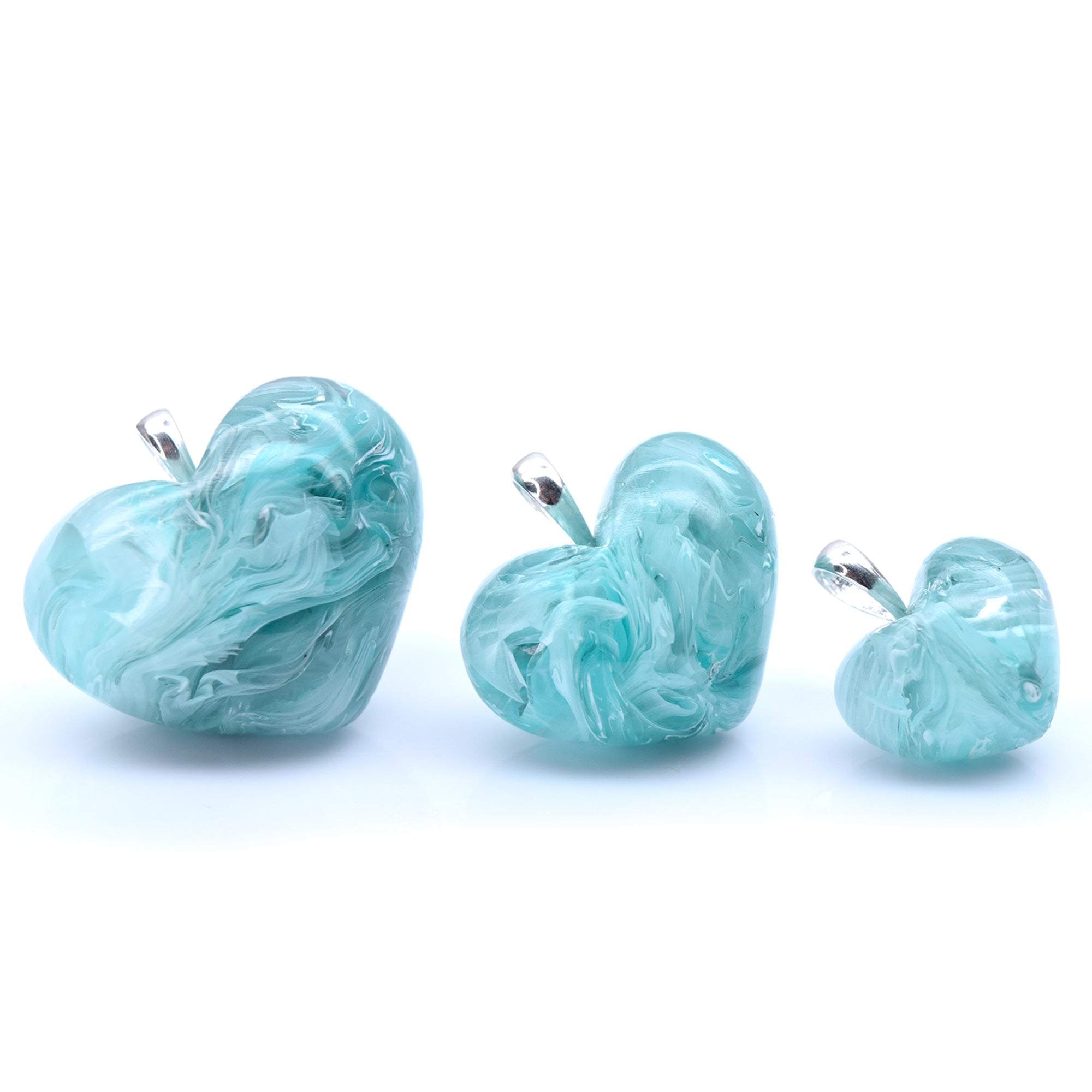 Resin heart