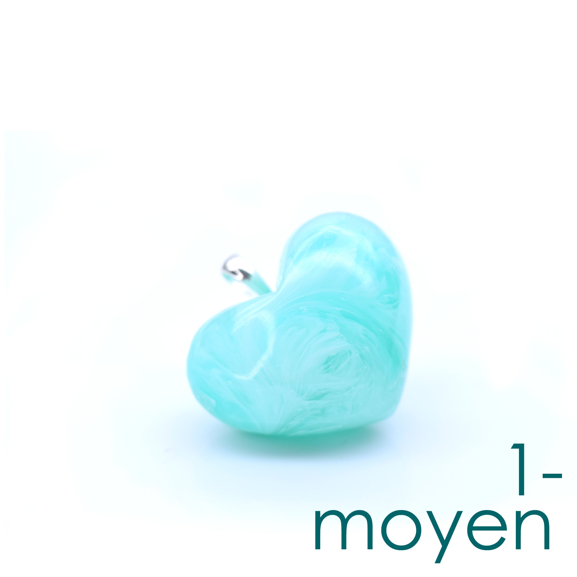Resin heart